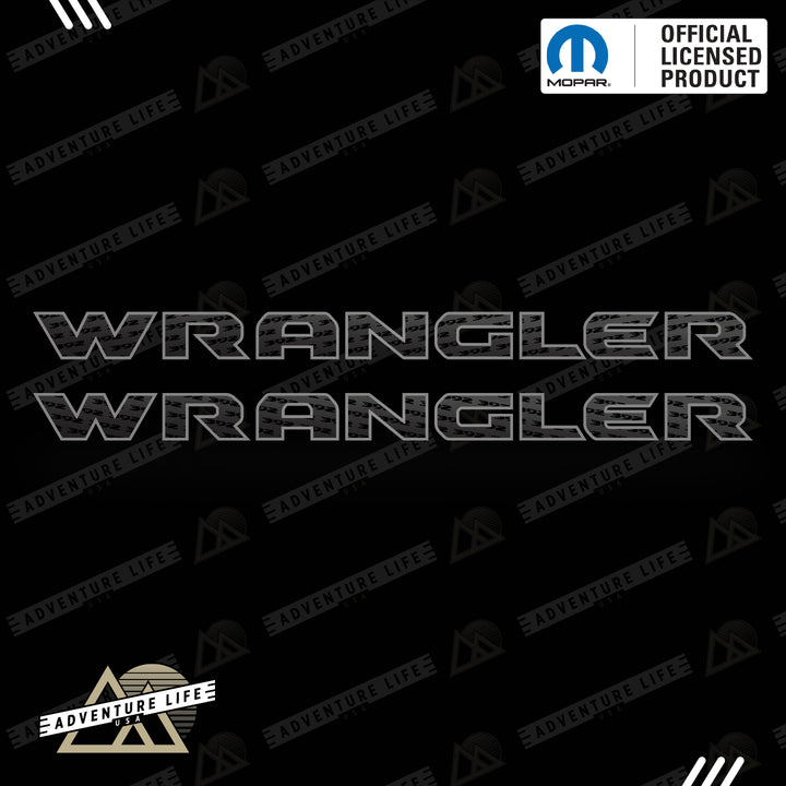 WRANGLER Hood Lettering | Set of 2