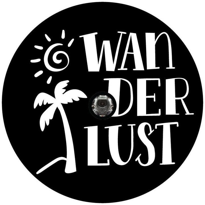 Wanderlust Unique Spare Tire Cover for RV, Camper, Bronco, Jeep, Motorcoach, Vans