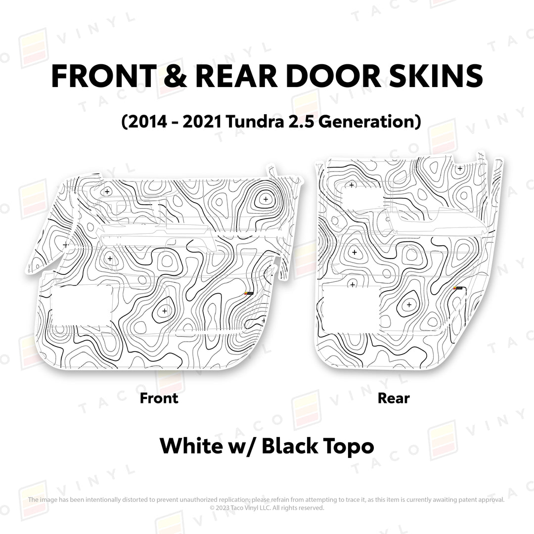 2014-21 Tundra Door Skins