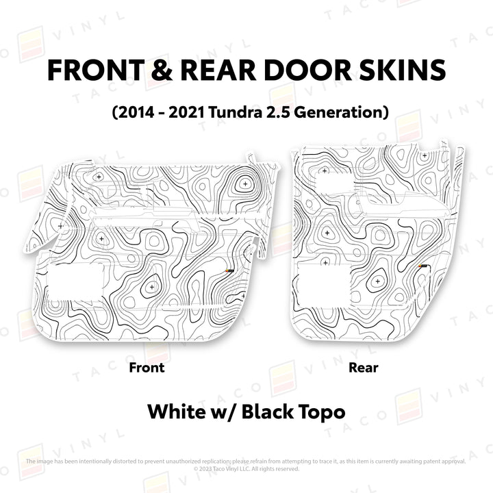 2014-21 Tundra Door Skins