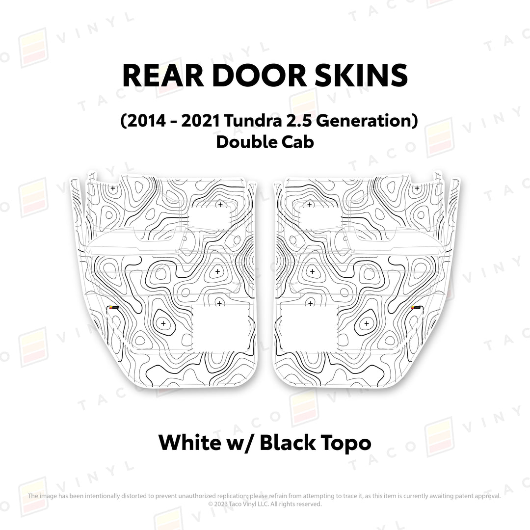 2014-21 Tundra Door Skins