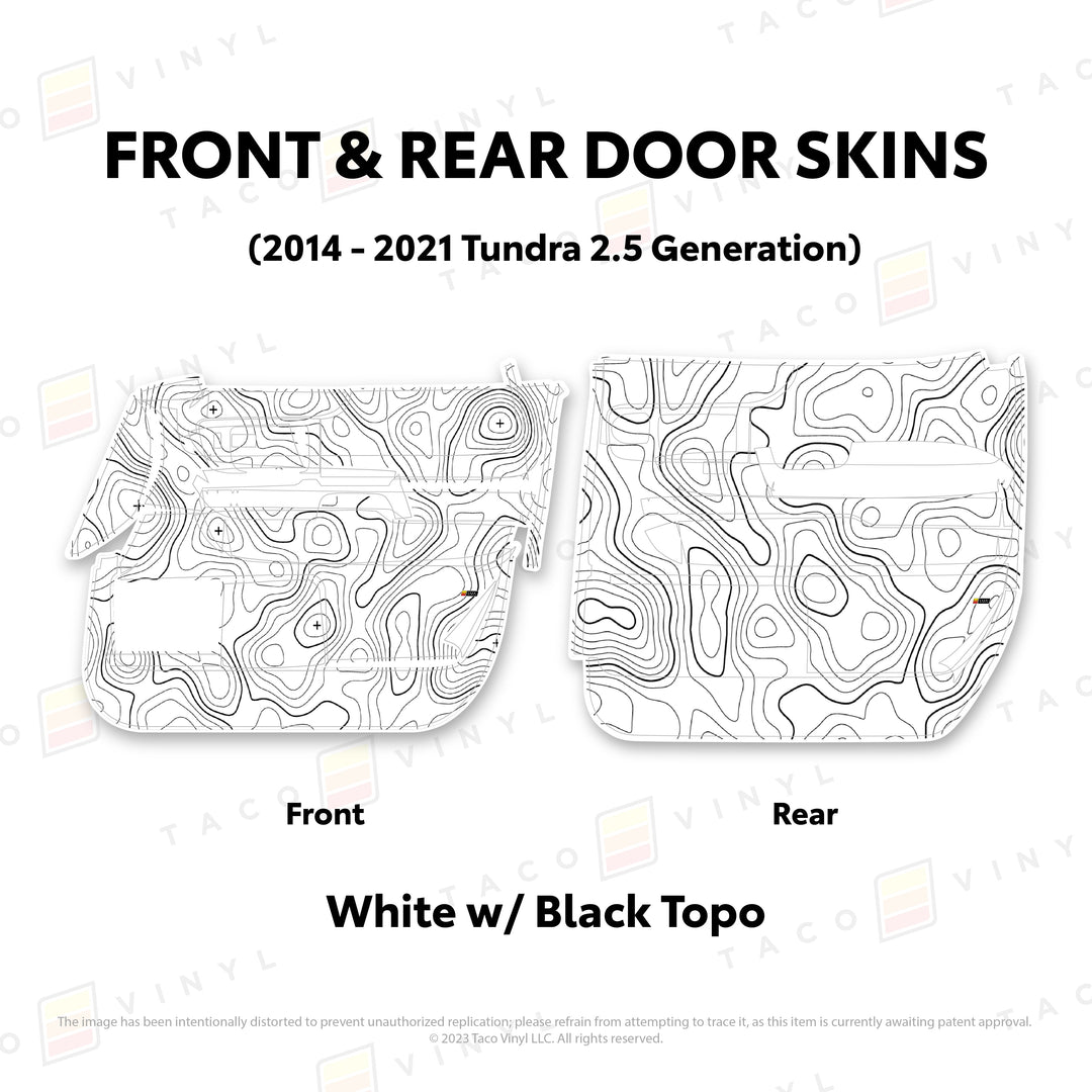 2014-21 Tundra Door Skins