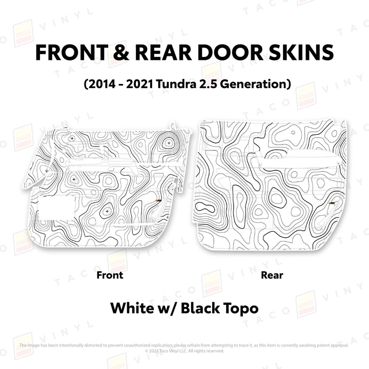 2014-21 Tundra Door Skins