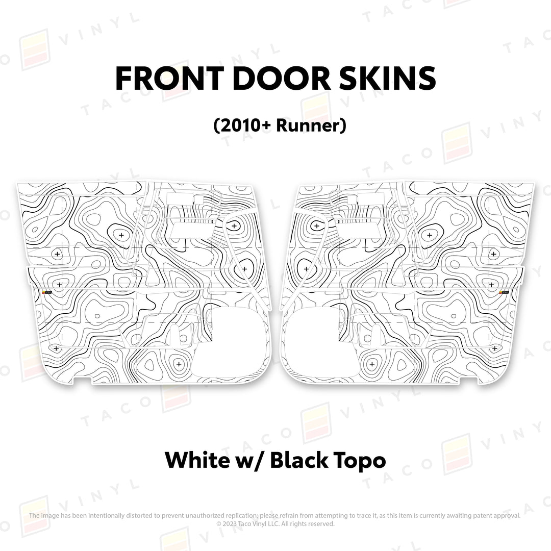 2010-24 4Runner Door Skins