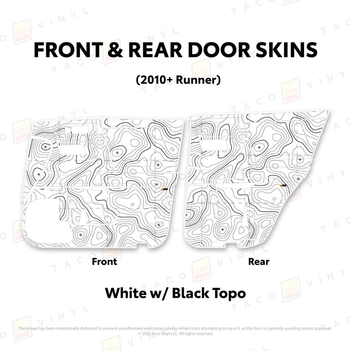 2010-24 4Runner Door Skins