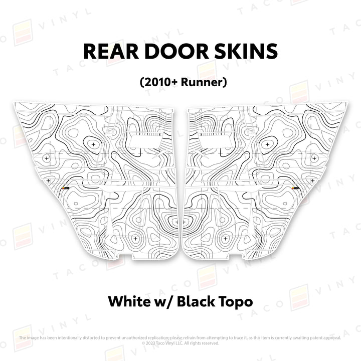 2010-24 4Runner Door Skins