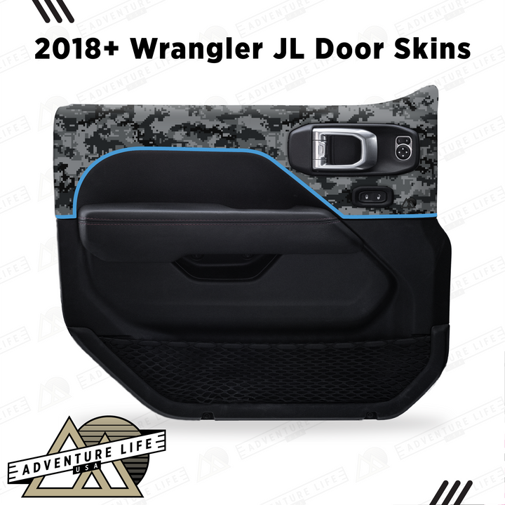 2018+ Wrangler JL Door Skins | Camo