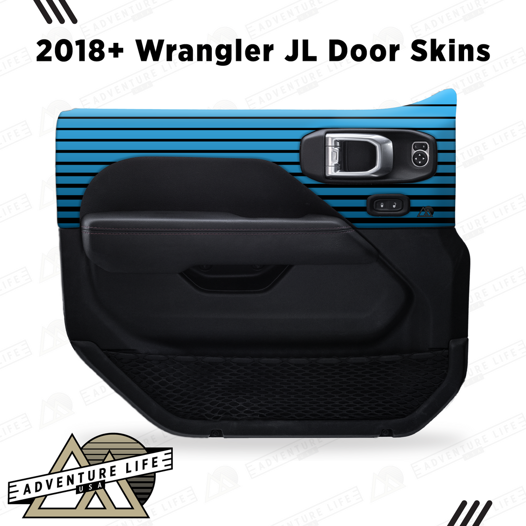 2018+ Wrangler JL Door Skins | Gradient