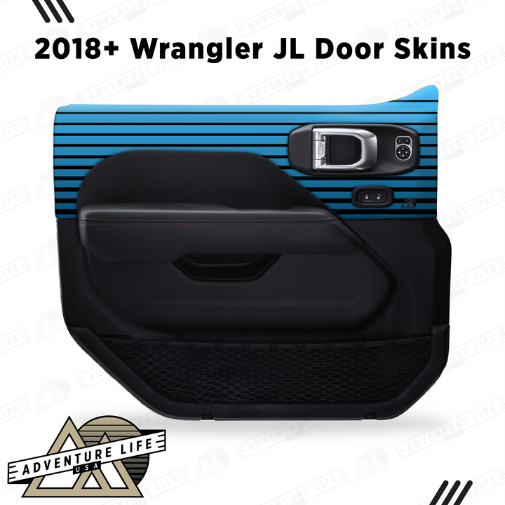 2018+ Wrangler JL Door Skins | Gradient