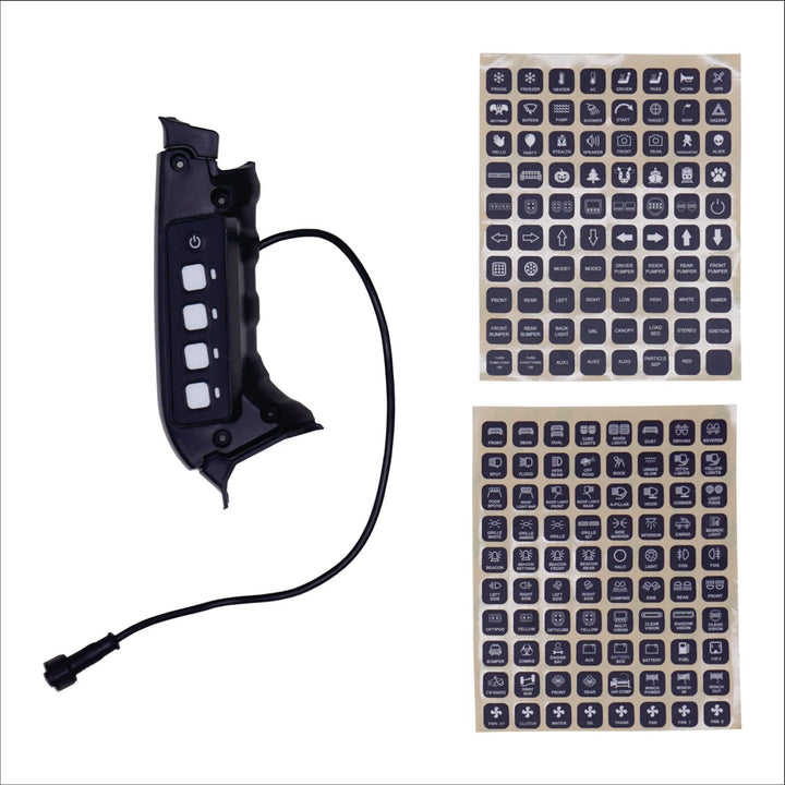 Voswitch B400 S Grab Handle Switch Panel for Ford Bronco (2021+) — Smart 4-Switch Control System