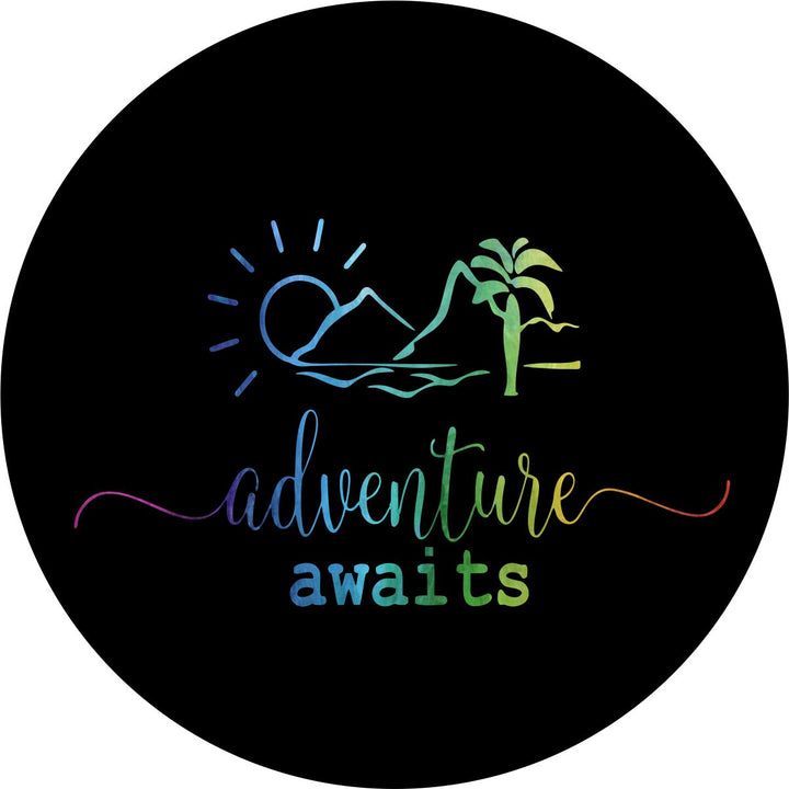 Beach + Adventure Awaits - Rainbow