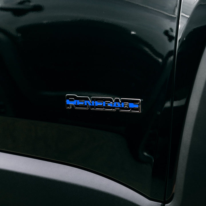 RENEGADE Door Emblem Overlay Decal Set | Fits 2015 and newer models