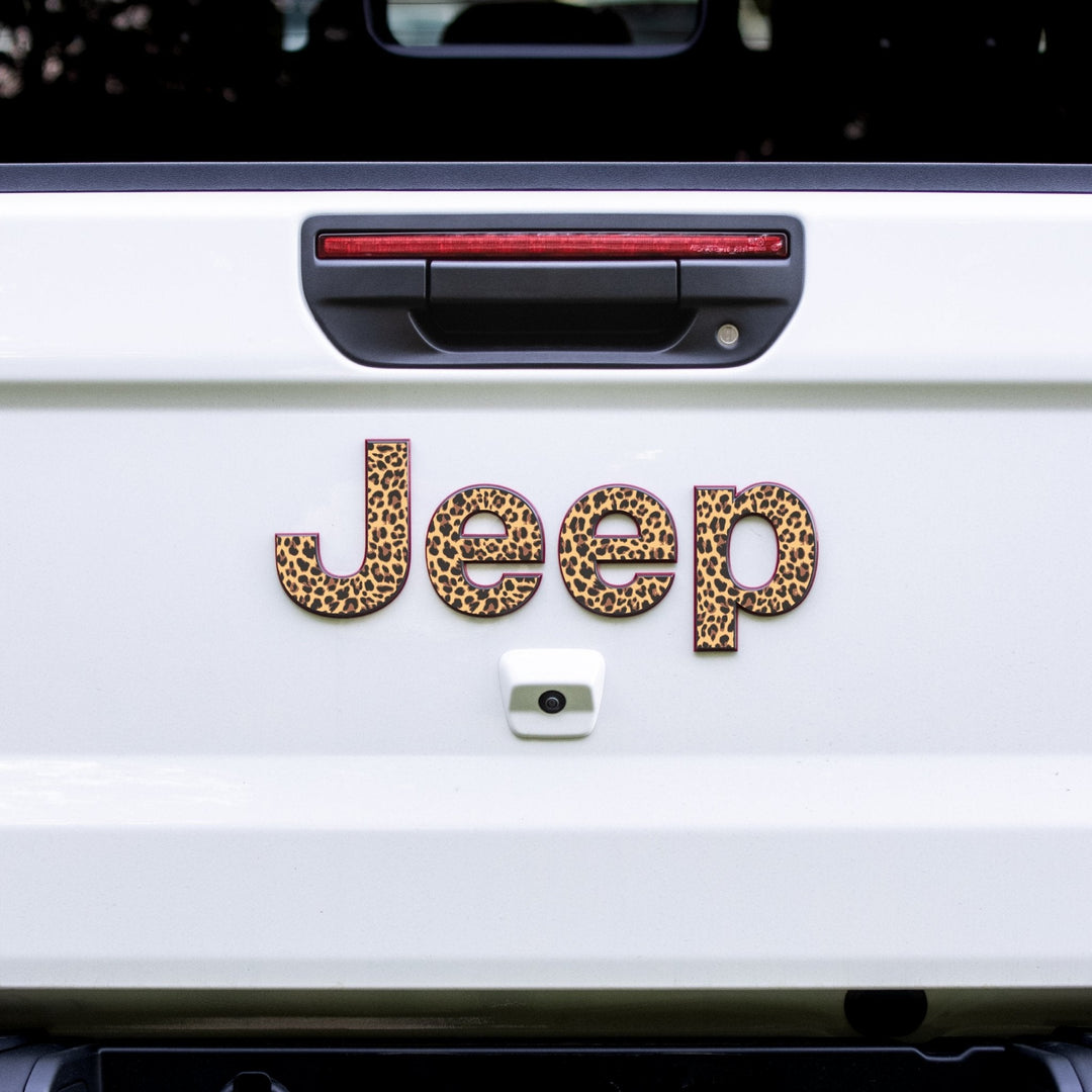 JEEP Gladiator Emblem Overlay Decal Set | Fits 2020+ Jeep Gladiator