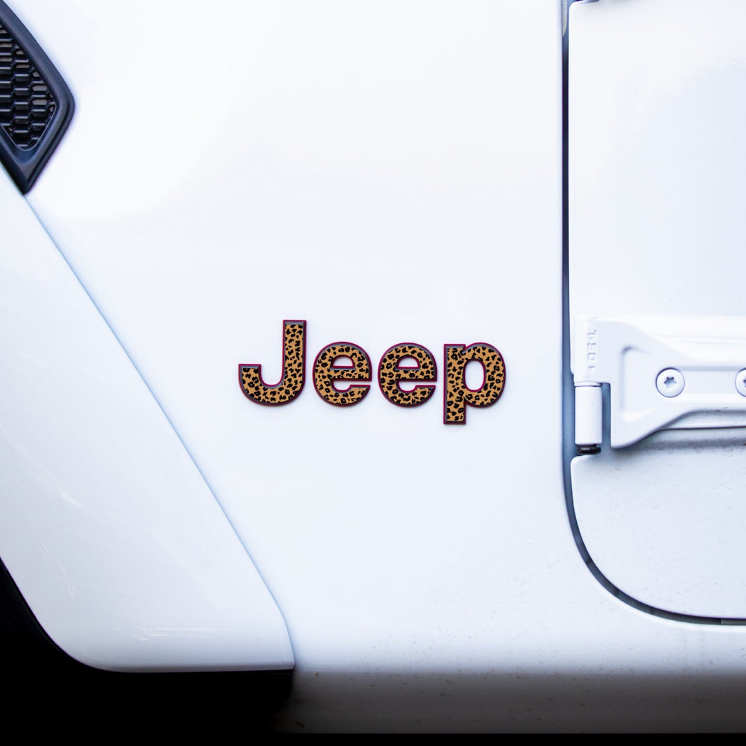 JEEP Gladiator Emblem Overlay Decal Set | Fits 2020+ Jeep Gladiator