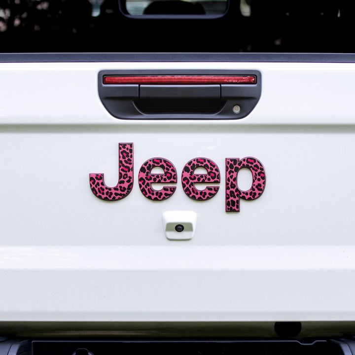 JEEP Gladiator Emblem Overlay Decal Set | Fits 2020+ Jeep Gladiator