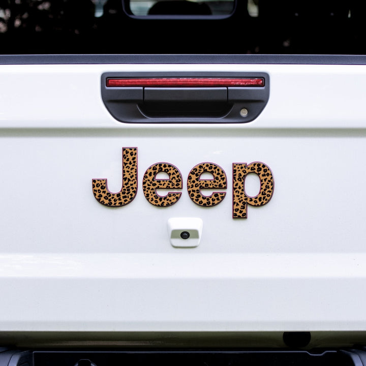 JEEP Gladiator Emblem Overlay Decal Set | Fits 2020+ Jeep Gladiator