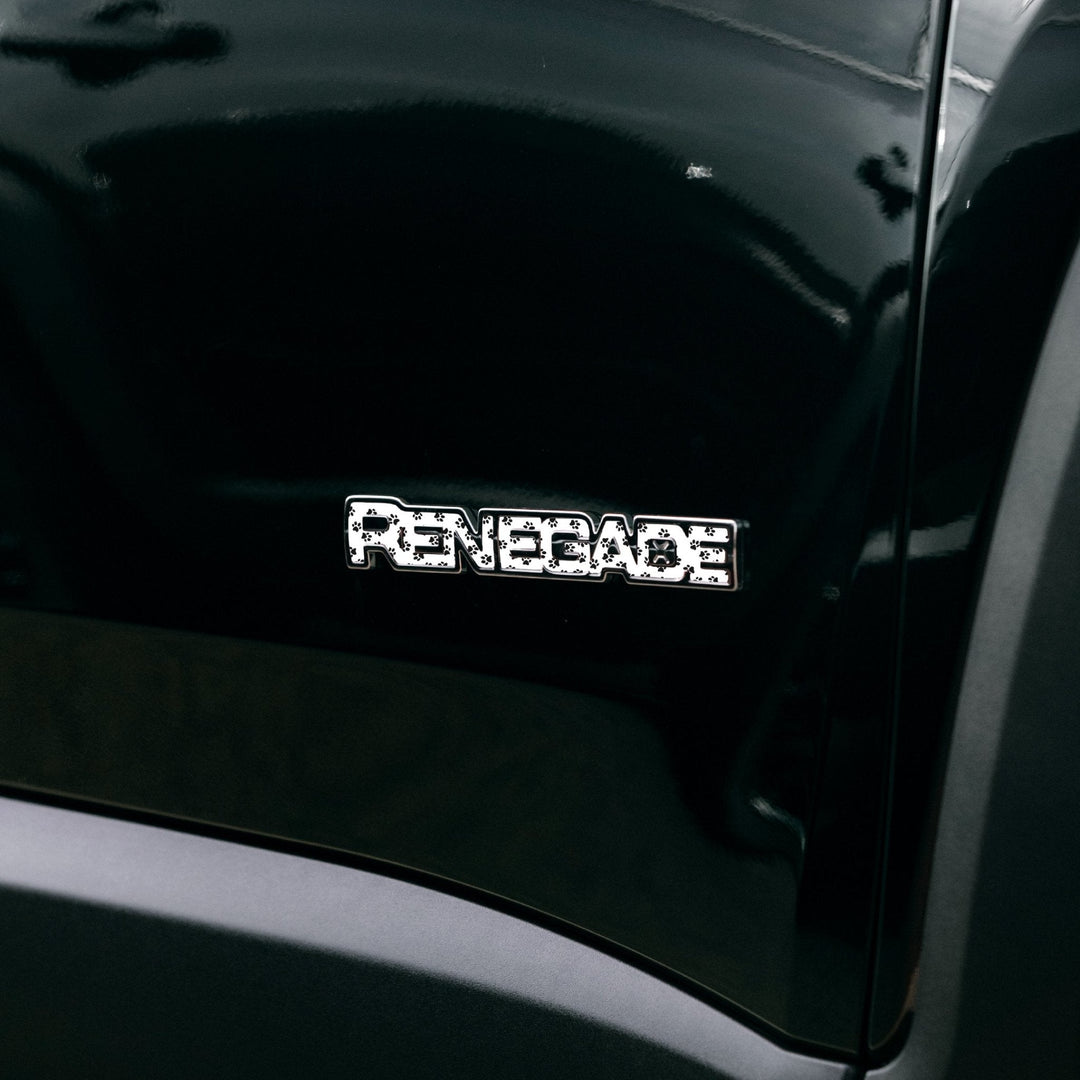 RENEGADE Door Emblem Overlay Decal Set | Fits 2015 and newer models