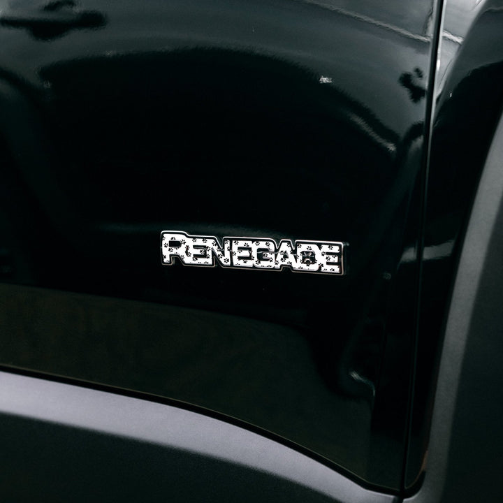 RENEGADE Door Emblem Overlay Decal Set | Fits 2015 and newer models