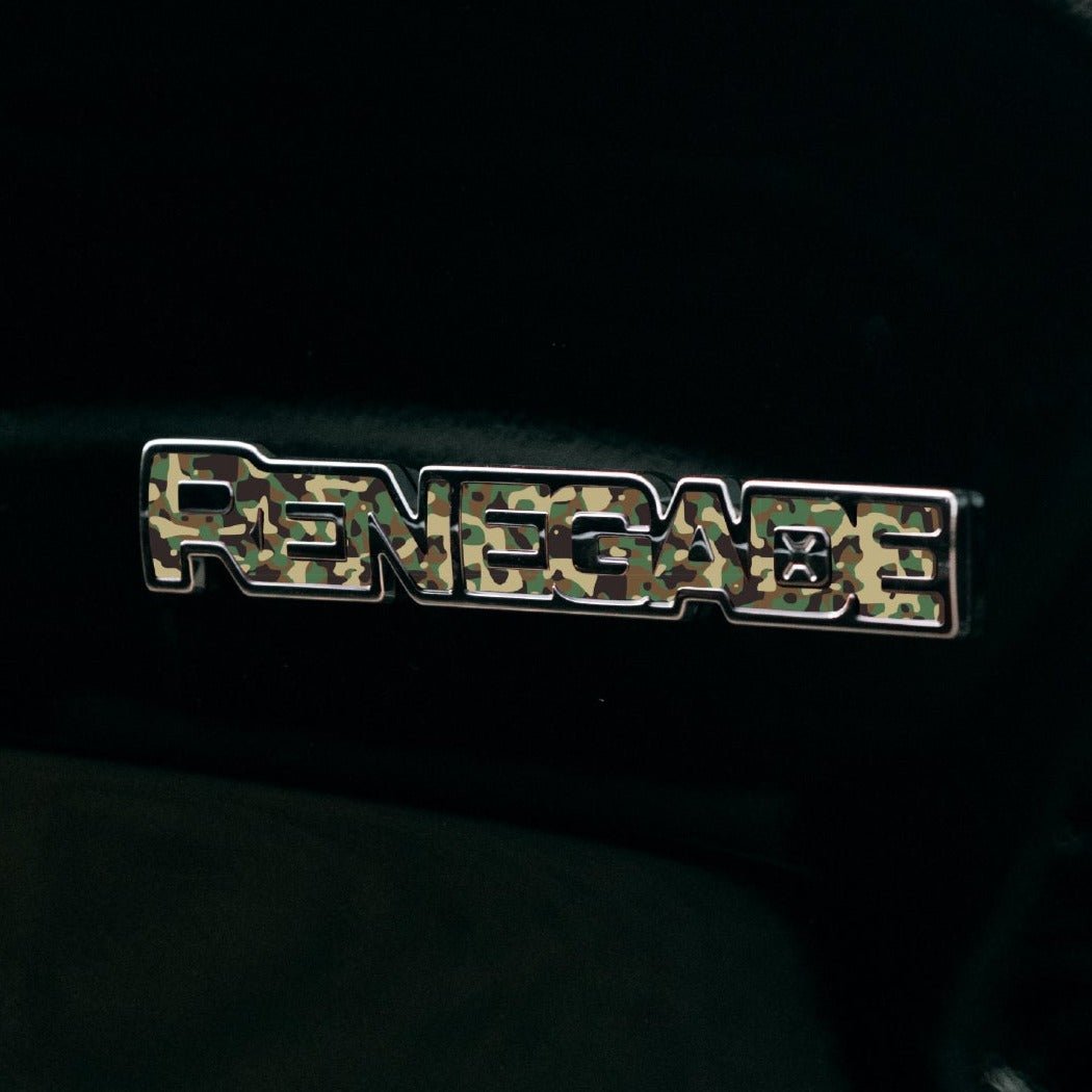 RENEGADE Door Emblem Overlay Decal Set | Fits 2015 and newer models