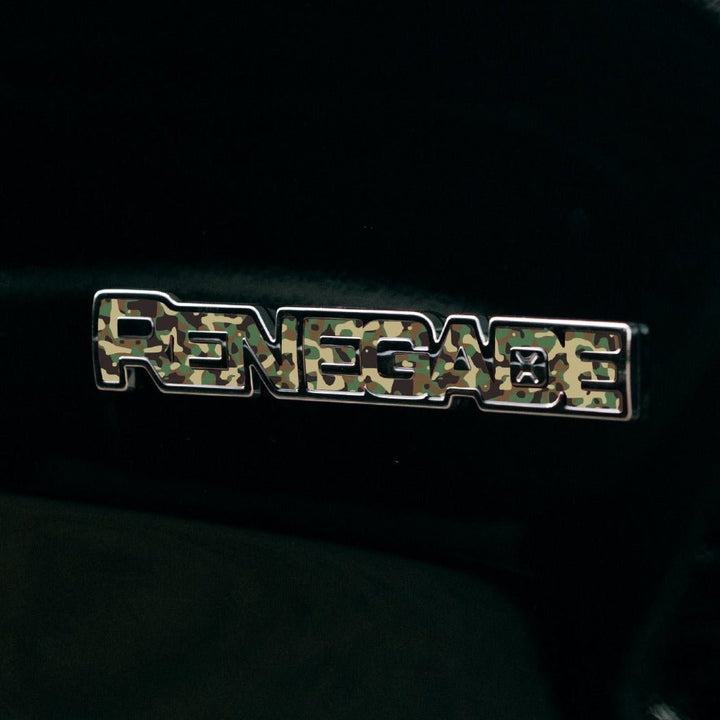 RENEGADE Door Emblem Overlay Decal Set | Fits 2015 and newer models
