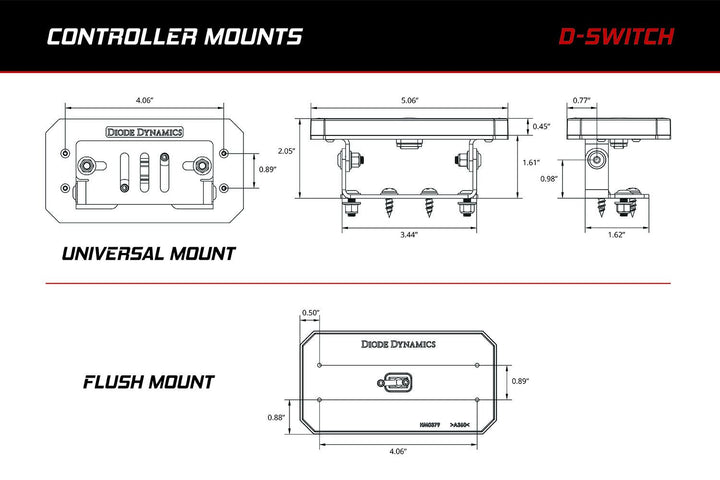Diode Dynamics D-Switch 8-Channel Switch Panel (Ships within 8 weeks)