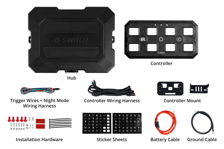 Diode Dynamics D-Switch 8-Channel Switch Panel (Ships within 8 weeks)