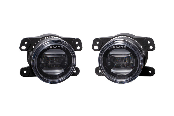 Elite Series Fog Lamps for 2020-2026 Jeep JT Gladiator (pair) | Dual-Color (6000K/3000K) | Plastic Bumper (Non-Sport) | | Lighting