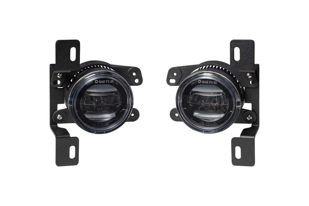 Elite Series Fog Lamps for 2020-2026 Jeep JT Gladiator (pair) | Dual-Color (6000K/3000K) | Steel Bumper | | Lighting