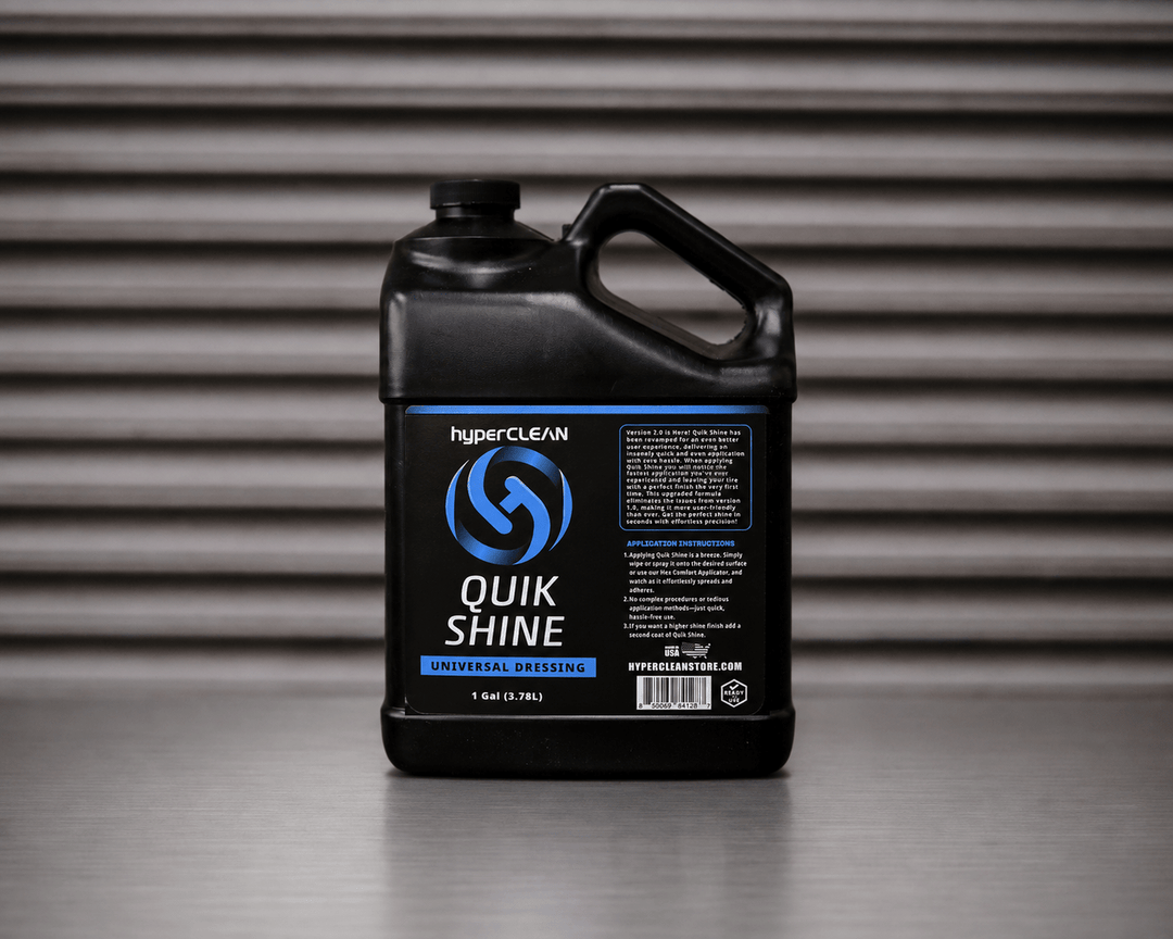 Quik Shine | Universal Dressing | Matte Finish | Gallon | | | auto detailing tire dressing