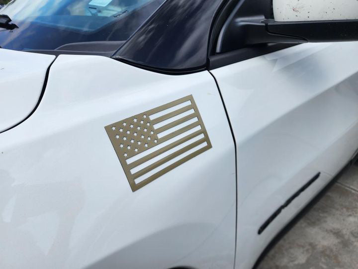 American Flag Magnet Set  - Desert Tan / FDE (Premium Color)