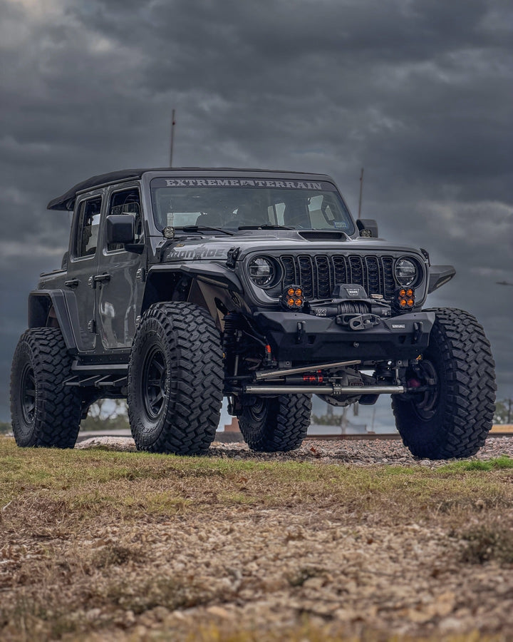 Custom Paint Matched Front Grille – Refreshed Style fits Jeep Wrangler JL/ Gladiator JT