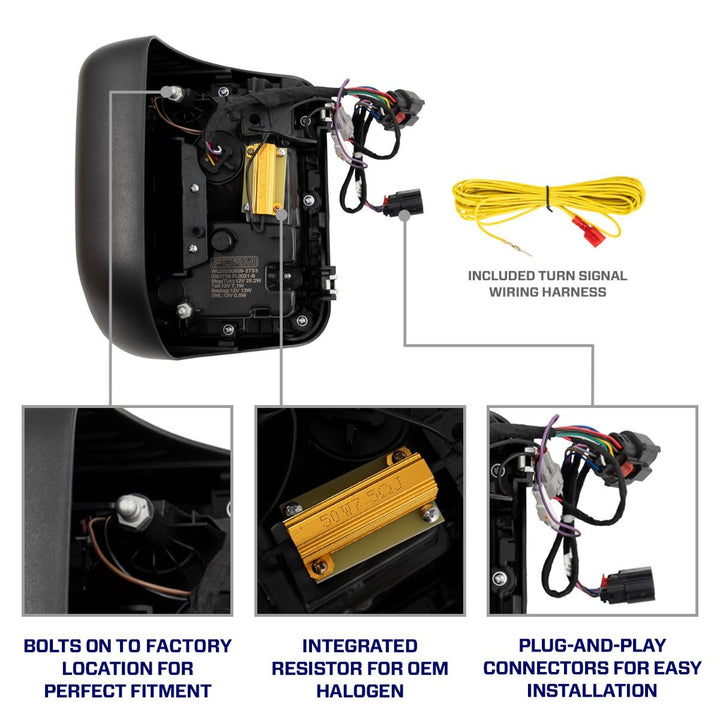 2020-2026 Jeep Gladiator LED Tail Lights (pair)