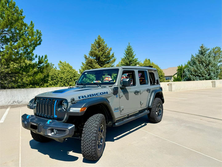 Grille Inserts Color Matched for 18-23 Wrangler JL Gladiator JT