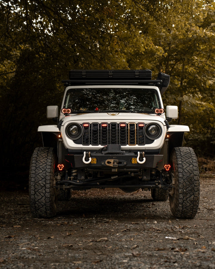 Pre-Runner Light Kit for Jeep 2024+ Grille JL/JT – Amber / RGB | RGB | | | Lighting