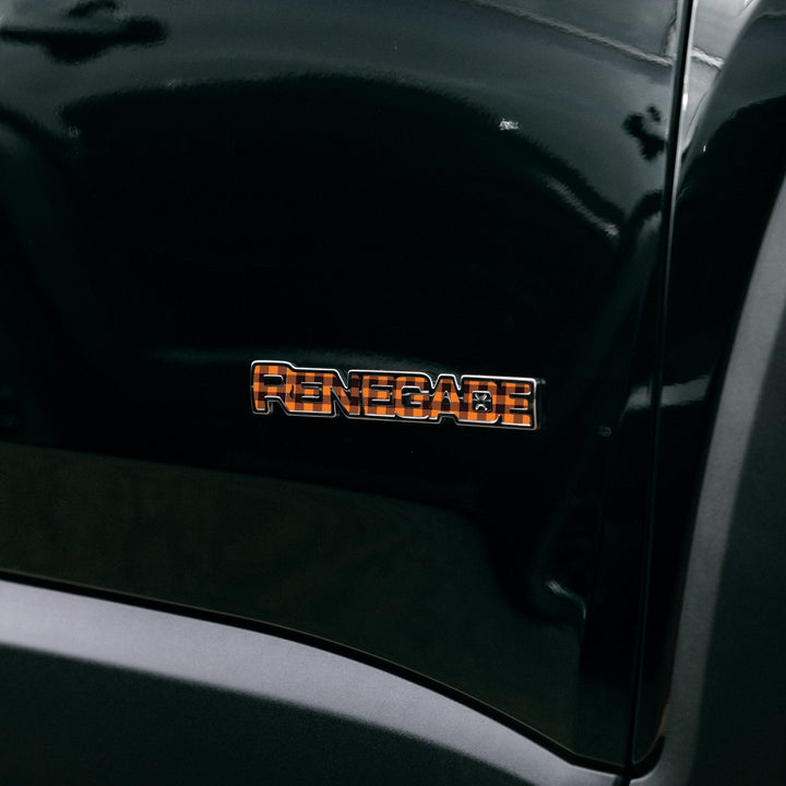 RENEGADE Door Emblem Overlay Decal Set | Fits 2015 and newer models