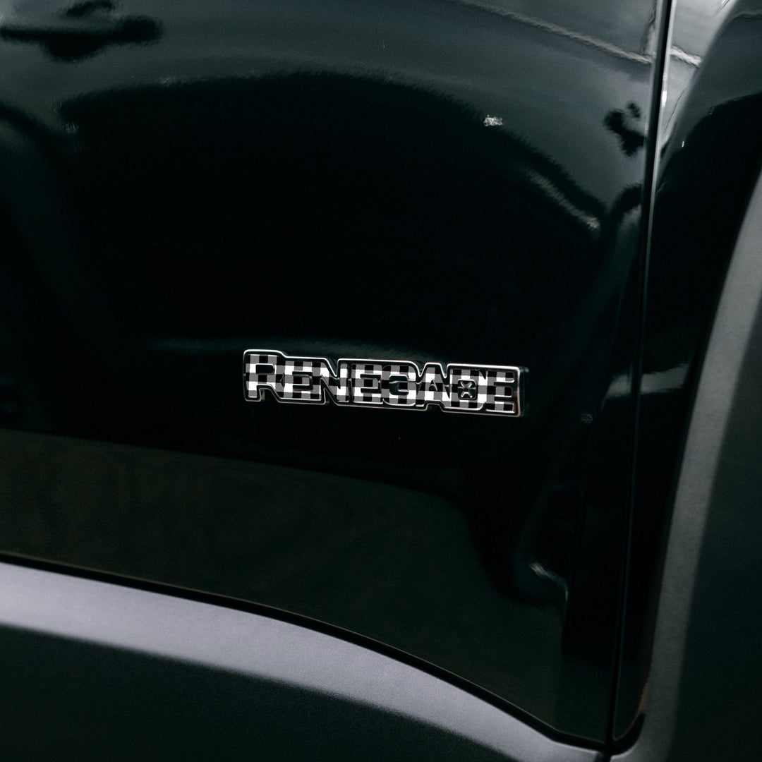 RENEGADE Door Emblem Overlay Decal Set | Fits 2015 and newer models