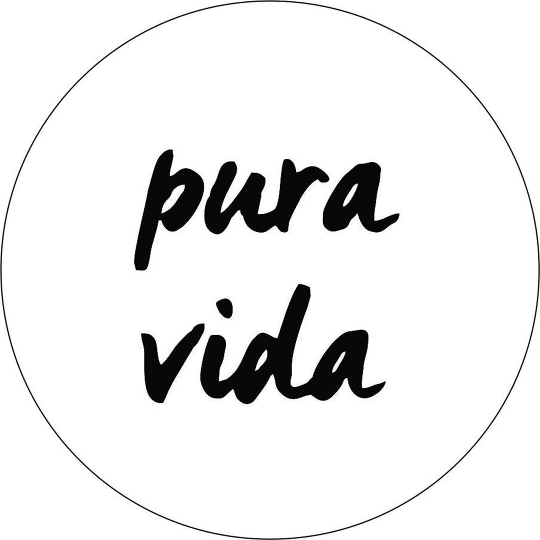 Pura Vida Saying - Spare Tire Cover Design