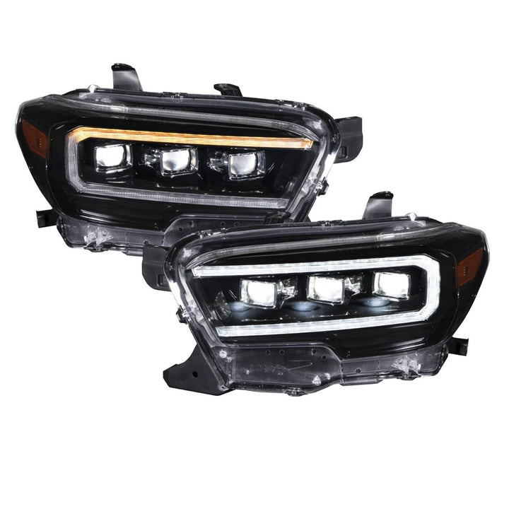 2016-2023 Toyota Tacoma Sequential LED Projector Headlights (pair) - AdventureLifeDecals