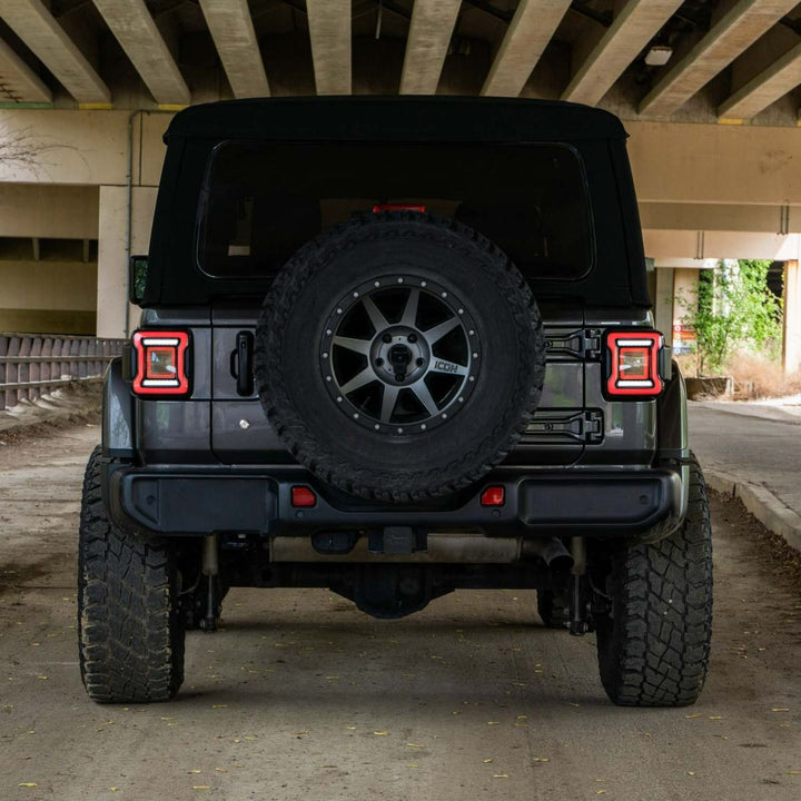 2018-2023 Jeep JL Wrangler LED Tail Lights (pair) - AdventureLifeDecals