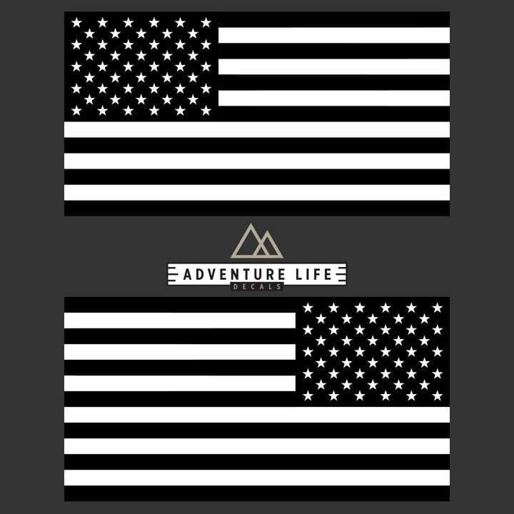 American Flag Sticker 6" x 3" | Set of 2