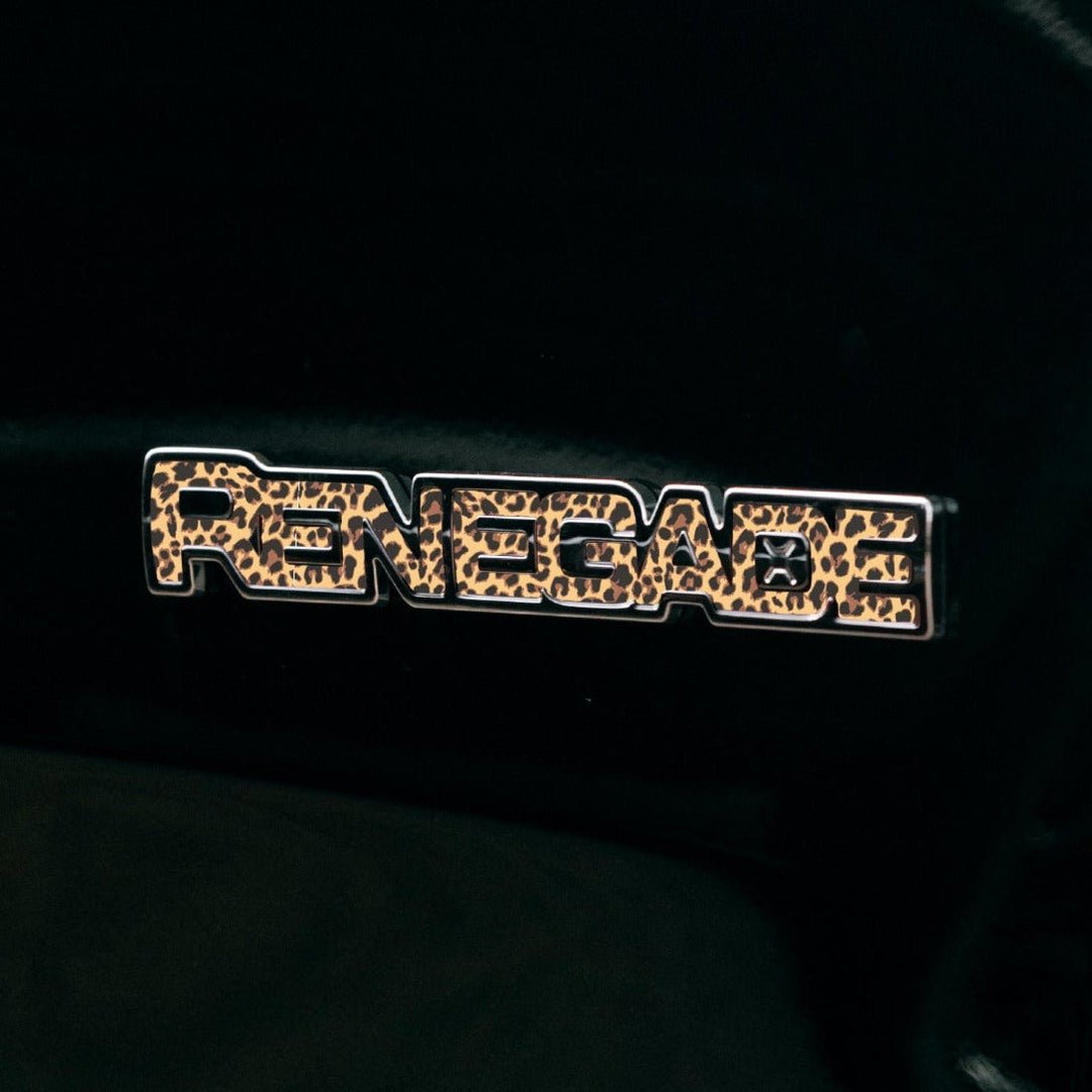 Animal Print Emblem Overlay Decals for 2015-2023 Renegade
