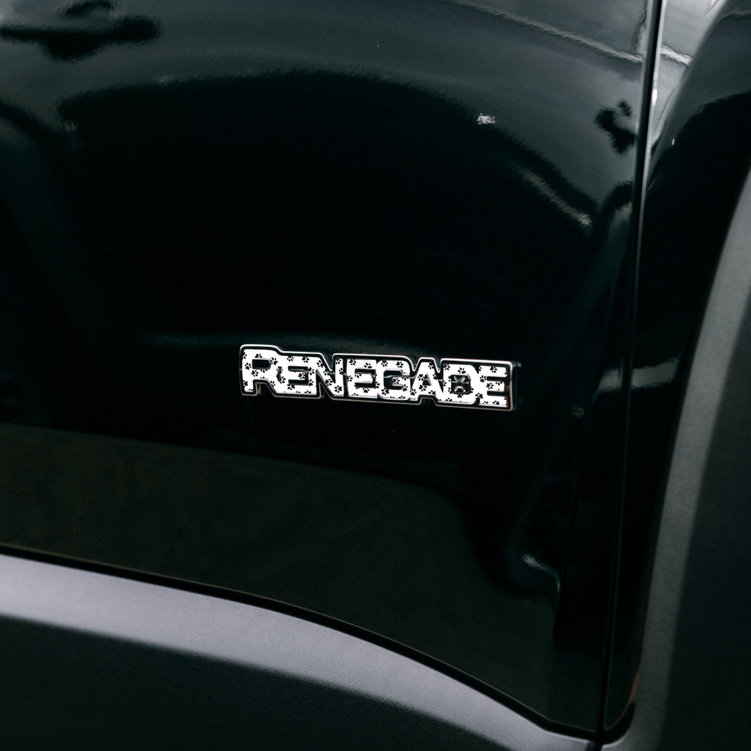RENEGADE Emblem Decal | Animal Print - fits 2015-2024 Renegade