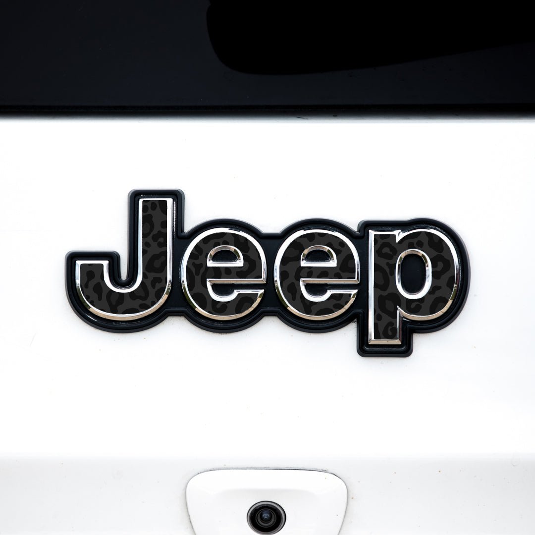 Jeep Emblem Decal set | Animal Print