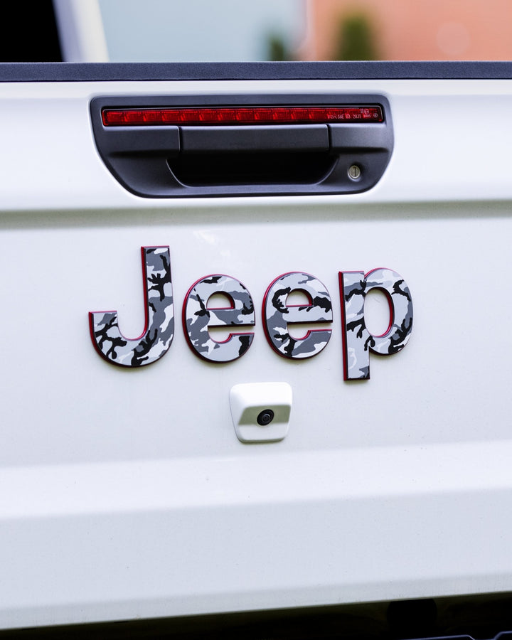 Jeep Gladiator Emblem Decal set | Camo