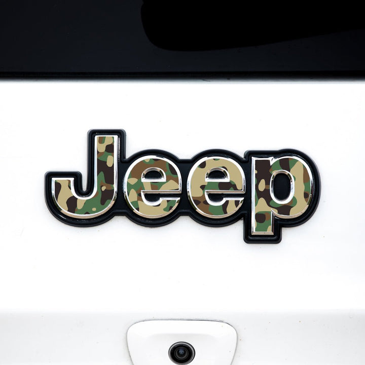 Jeep Emblem Decal set | Camo