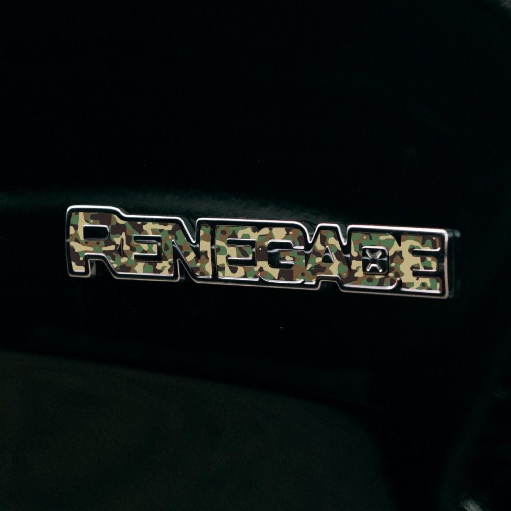 Camo Print Emblem Overlay Decals for 2015-2023 Renegade