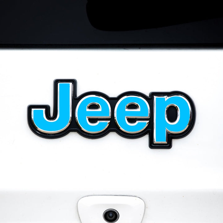 Custom Color Emblem Overlay Decal Accessory for Cherokee