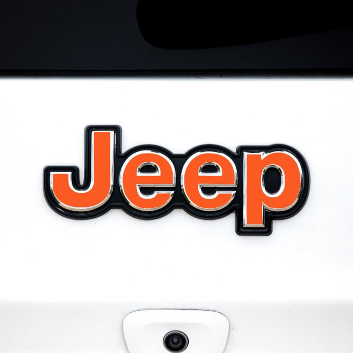 Custom Color Emblem Overlay Decal Accessory for Grand Cherokee