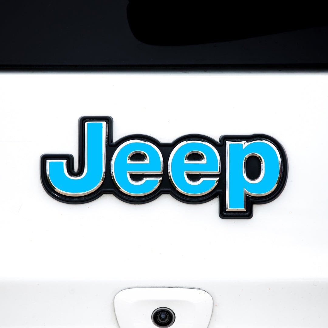 Custom Color Emblem Overlay Decal Accessory for Grand Cherokee