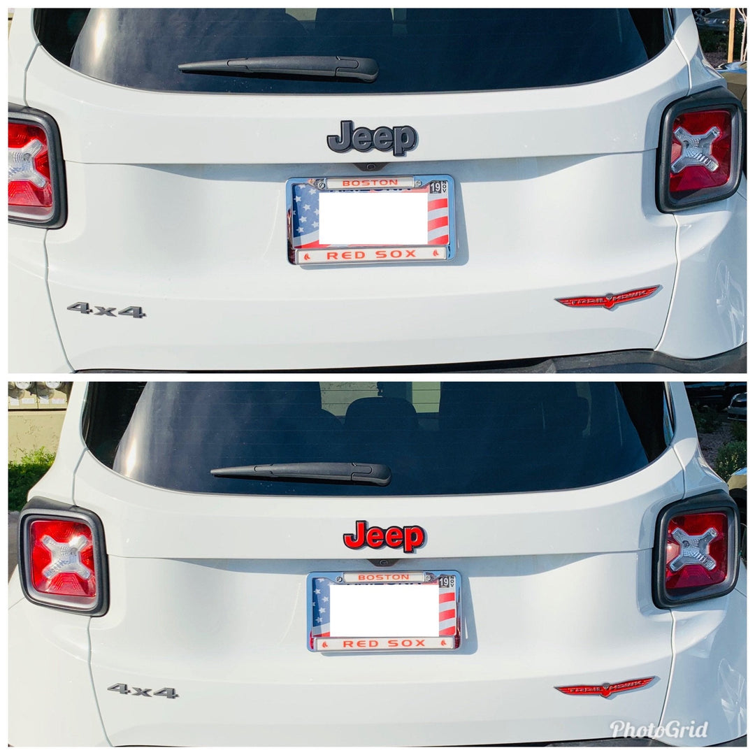 Jeep Emblem Decal set | fits 2015-2024 Jeep Renegade